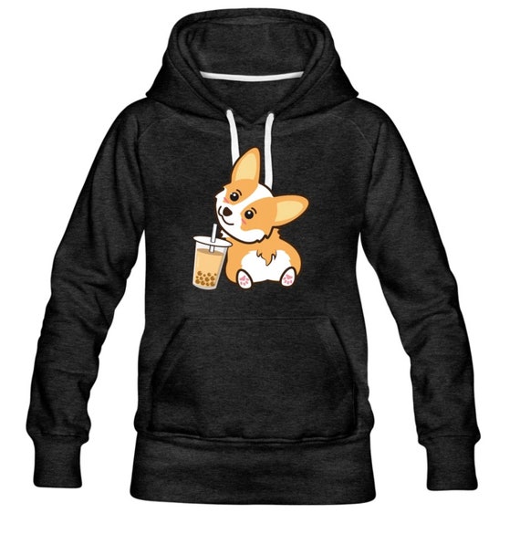 Corgi hoodie top