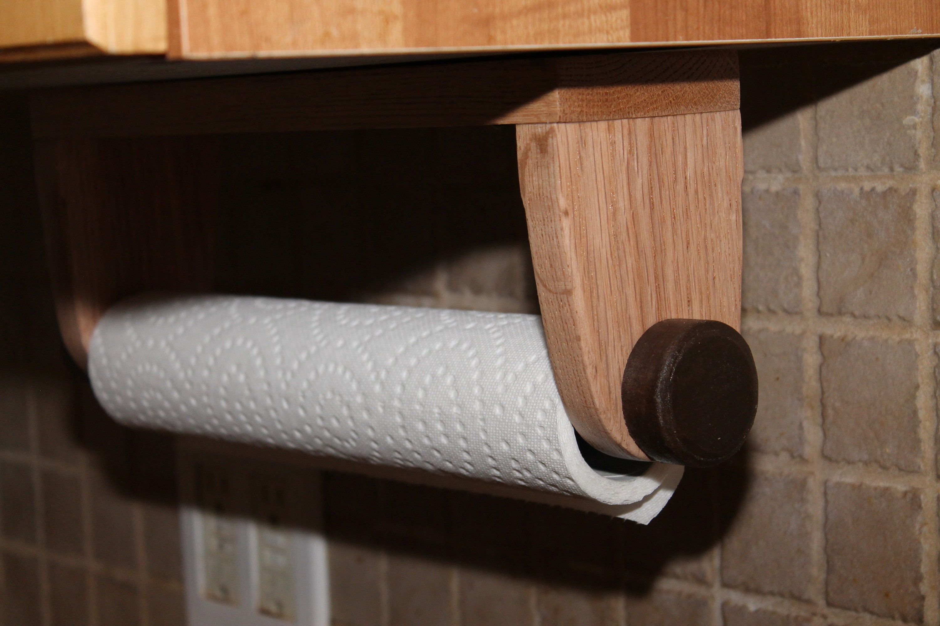 Handmade Wooden Paper Towel Holder Kitchen Décor for Your Etsy