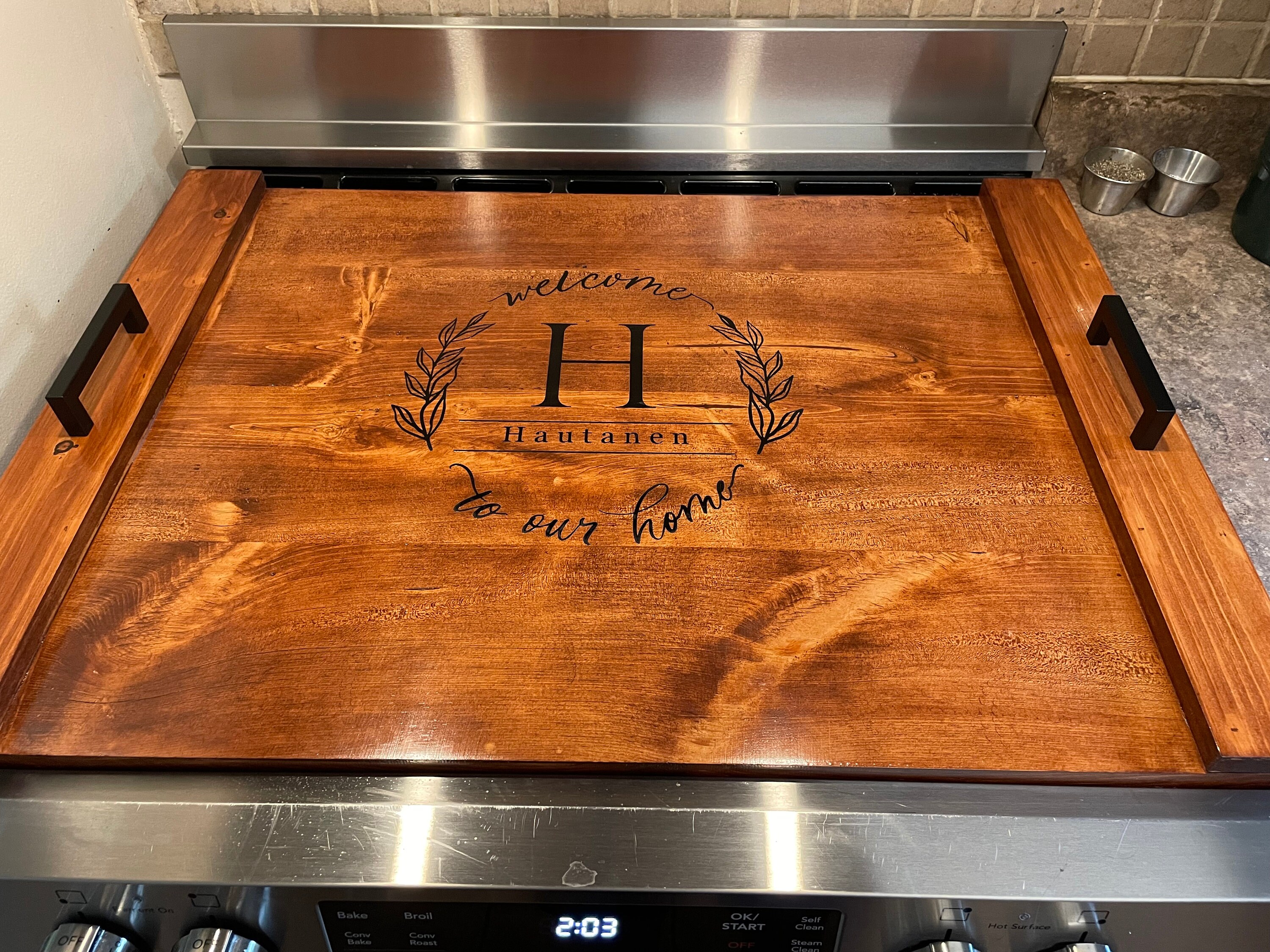 Stove Top Cover Cutting Board 