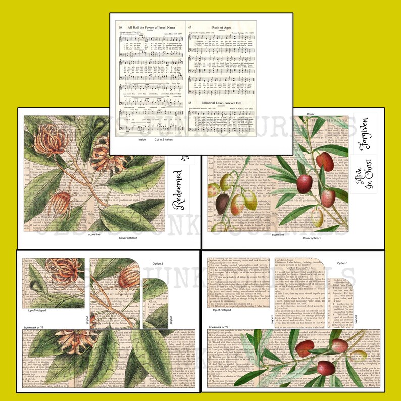 April Go Ye Project-wallet/notepad - Etsy