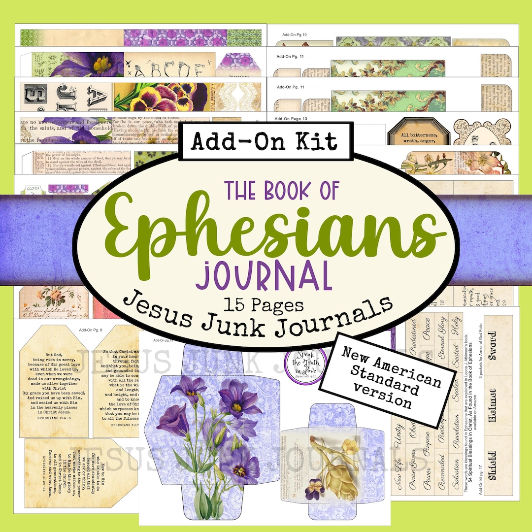 The Book of Ephesians Add-on Kit, New American Standard Version ...
