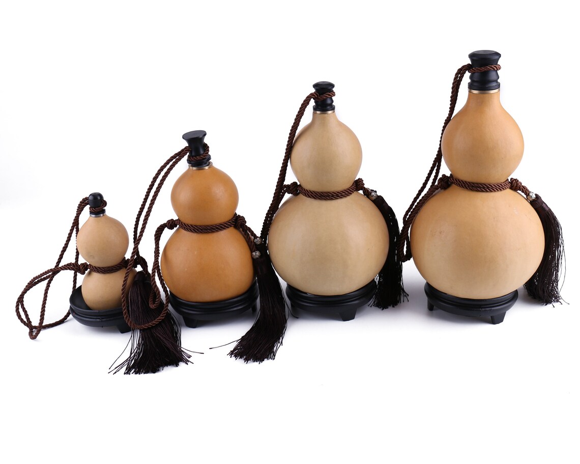 Natural Dried Gourd Canteen Wine Water Drinking Bottle for Etsy