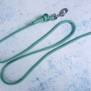 House leash made of rope, dog leash for puppies, puppy leash, light leash from 1 m without hand loop image 5