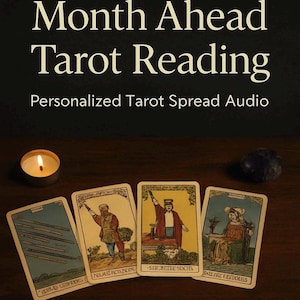 Tarot Month Ahead Forecast/Audio Reading