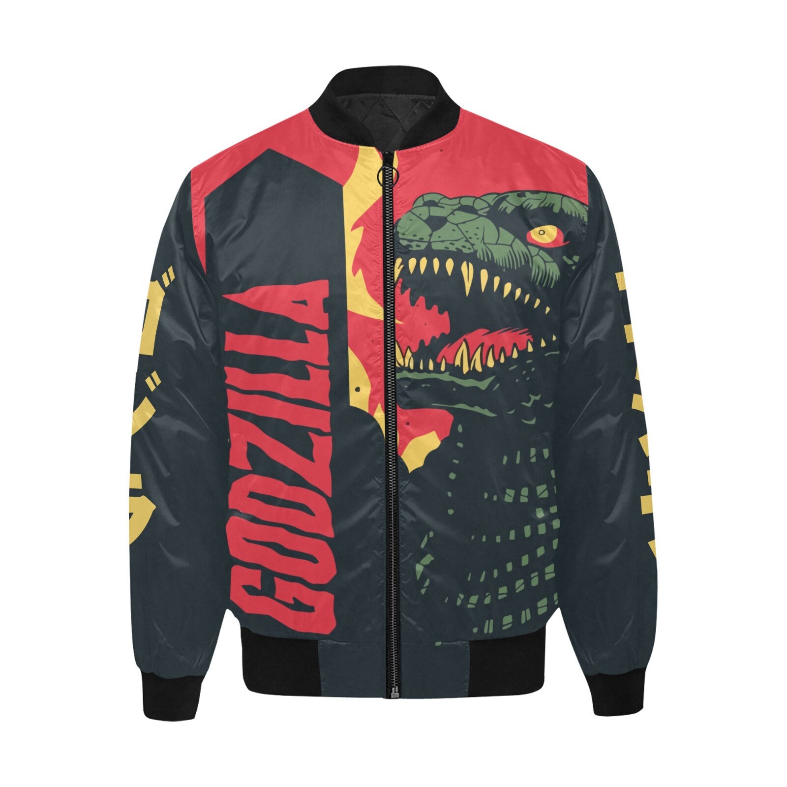 Godzilla Vs. Kong Team Godzilla Bomber Jacket Mens Womens And Etsy