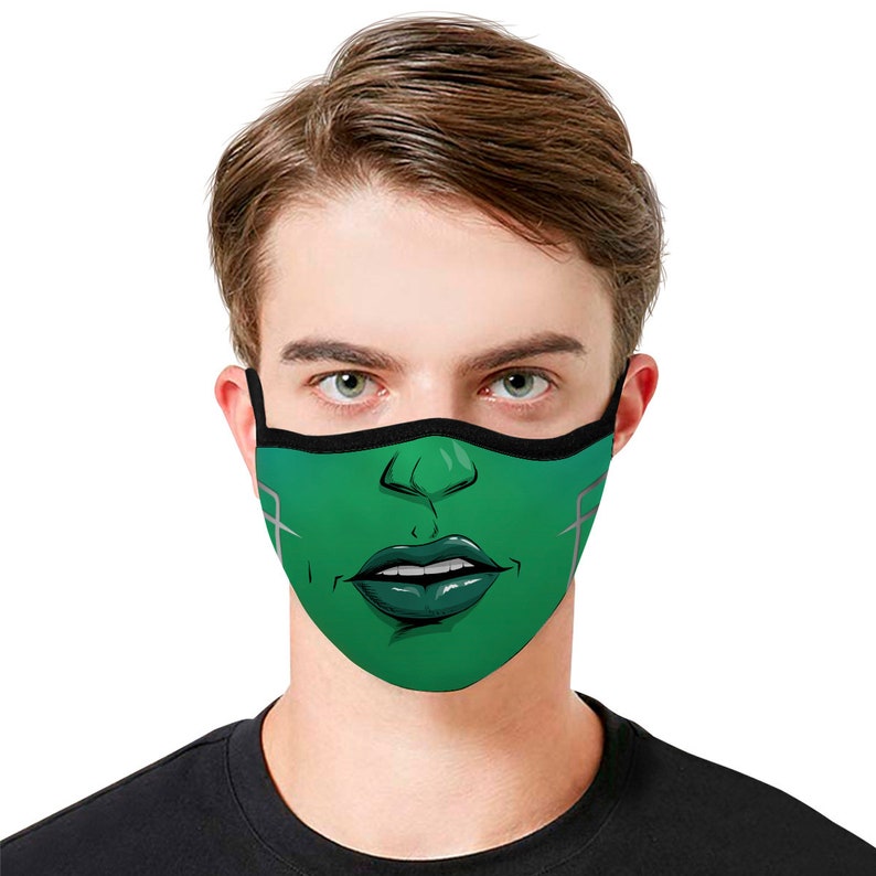 Gamora Face Mask Guardians of the Galaxy Adults and children | Etsy