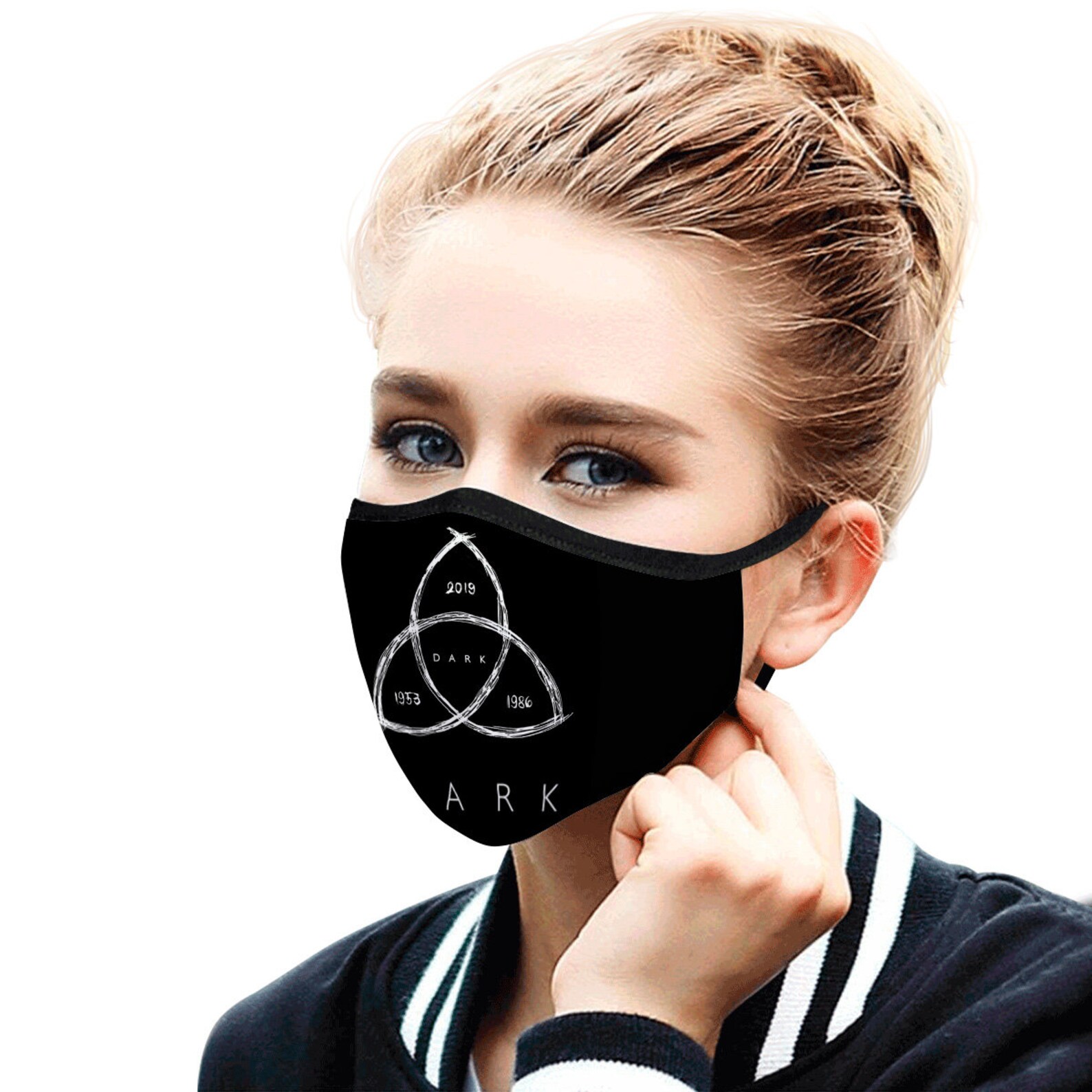 Dark Netflix Face Mask Adults and children Etsy