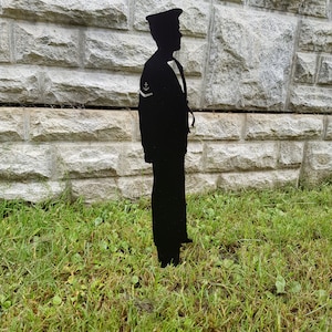 Metal 12" British Navy Sailor British Legion charity