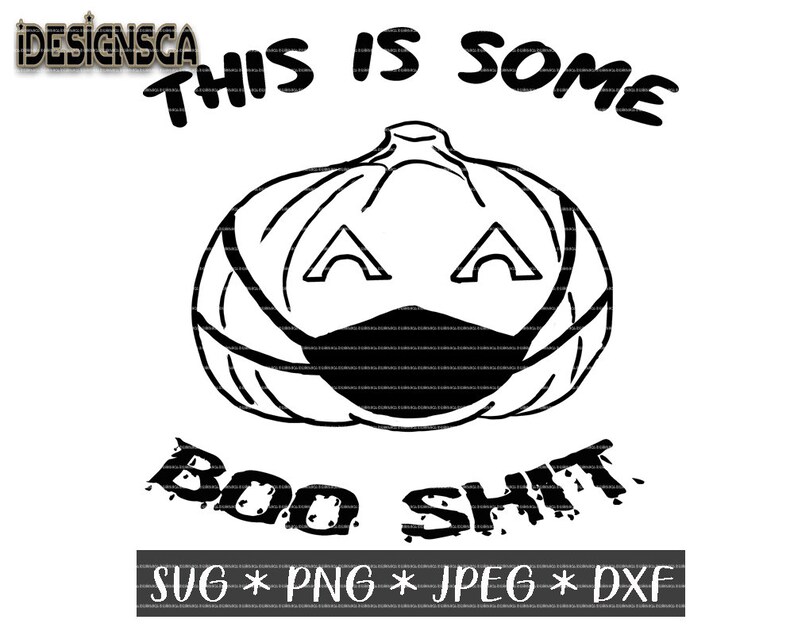 Download Boo Shit Svg Png Jpeg Quarantine Halloween Svg Instant | Etsy