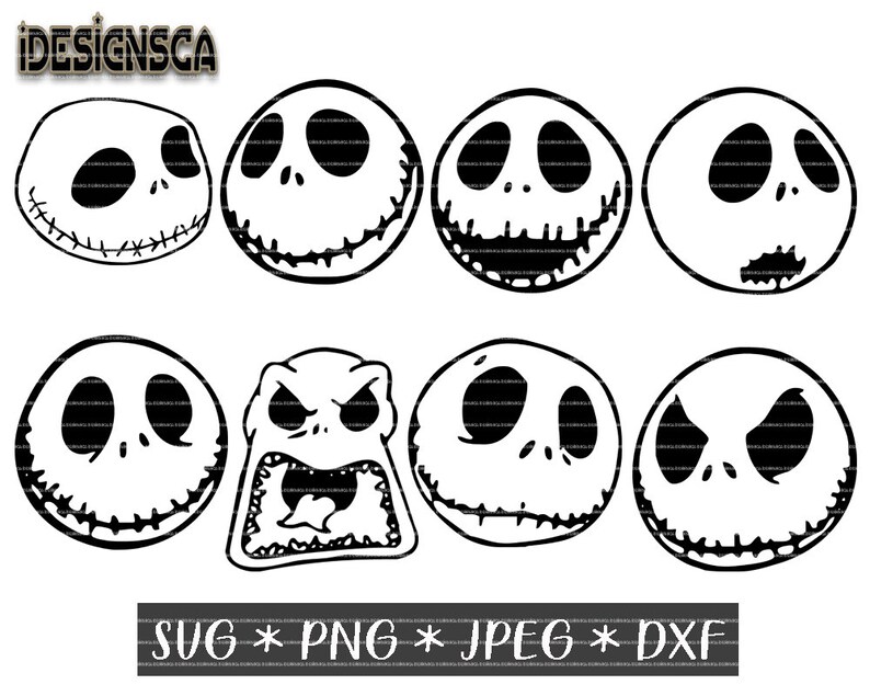 Jack Skellington SVG Cut File