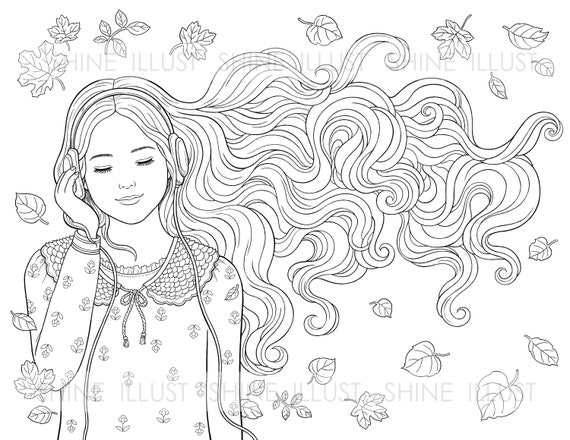 listening-coloring-page