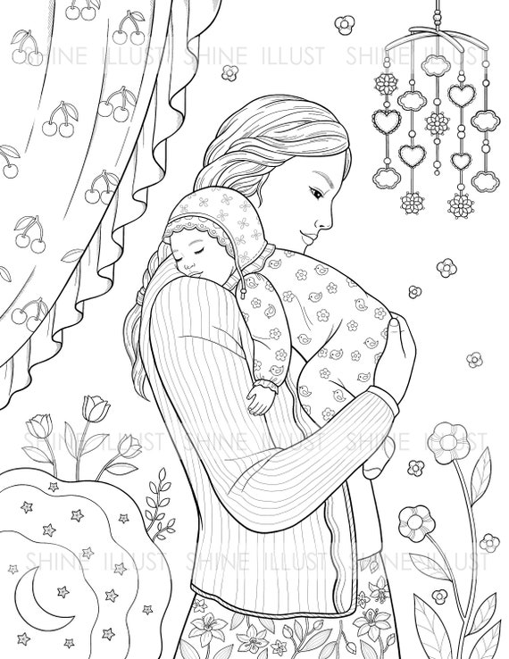 20 Baby Coloring Pages (Free PDF Printables)