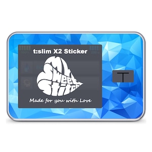 MySweetStitch | Tandem t: slanke X2 Sticker | Meetkundig