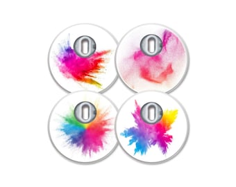 MySweetStitch | Freestyle Libre 3 / 3 Plus Sensor Sticker | Holi festival