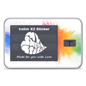 MySweetStitch | Tandem t: slanke X2 Sticker | Holi Festival