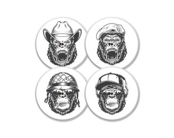 MySweetStitch | Freestyle Libre 1 & 2 Sensor Sticker | Monkey Edition