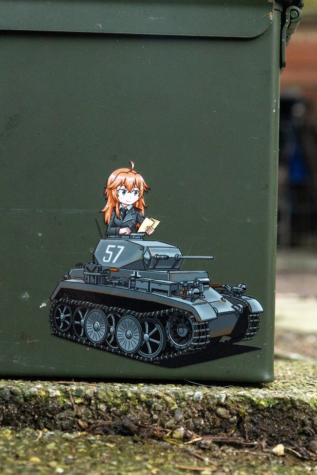 Panzer Window Sticker Panzer 1c Sticker - Etsy