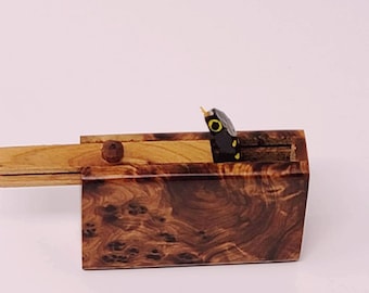 FAST SHIPPING** Set of  wooden Box TOYS, thanksgiving gift for Surprise box with snake - animal toys wooden - kids wooden toys