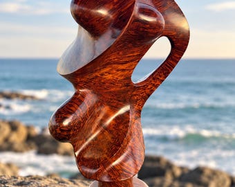 Handmade Cedar Root Sculpture, Abstract Wood Art, Organic Modern Home Decor, Rustic Natural Wood Sculpture, One of a Kind Gift
