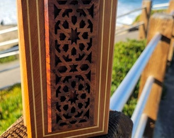 California crafted Handmade cedar  wood jewelry organizer & storage box.,it's great gift for THANKSGIVING