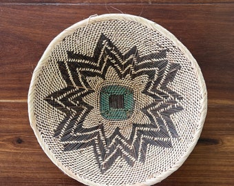 Gwembe Handwoven Wall Basket, Handmade Basket, Home Decor, FREE SHIPPING