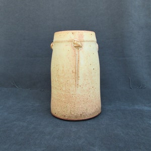 Ceramic Vase, Fine Art Ceramic Vase, Yellow Ceramic Vase, 5 Yellow Vase, Fine Ceramic Vase, Stoneware Ceramics, Yellow Salt Glaze Vase
