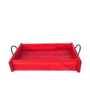 Farmhouse Modern Tray, UPTOWN RUSTIC Wood Tray, Serving Tray, Countertop Tray, Centerpiece Tray, Home Decor, Kitchen-Dining Accessory,