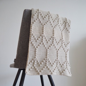 PATTERN Crochet baby Blanket - Crochet Crystal Blanket - Stroller blanket pattern - Crochet blanket - Crochet blanket baby