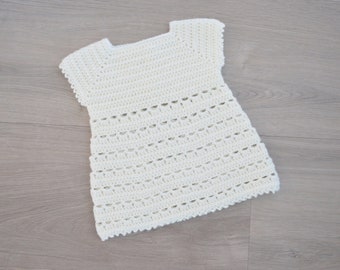 Crochet Dress Victoria - Crochet Pattern dress (up to 4 years), Crochet baby dress, Crochet dress, Girls baby clothing
