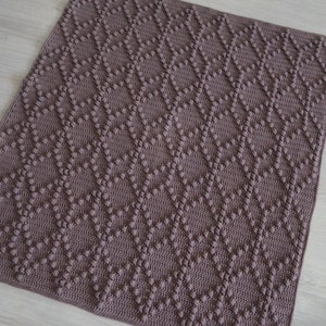 Baby Blanket PATTERN - Crochet pattern Baby blanket - Stroller Blanket - Crochet pdf pattern Archer blanket - Crochet baby blanket