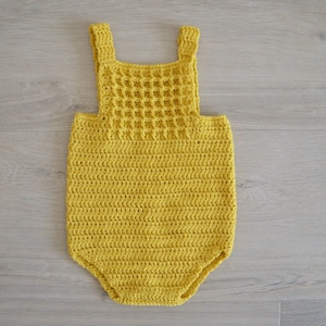 Crochet Pattern Baby Romper (newborn up to 12 months), Crochet Pattern Ruby romper, Baby Playsuit in four sizes