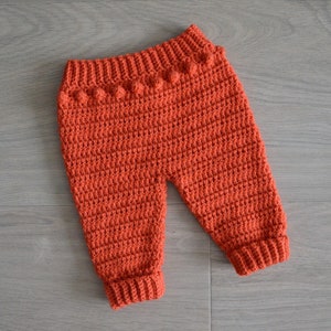 Baby trousers crochet PATTERN - Crochet kids trousers - Teddy trousers -Crochet bobble trousers - Crochet baby pants - crochet baby legging