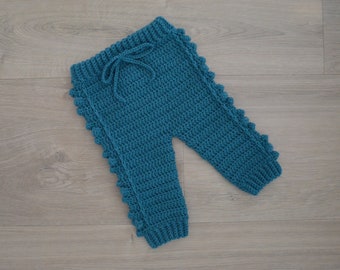 Crochet Pattern Baby Pants - Crochet trousers baby kids - Riley trousers - Crochet baby pants - crochet baby legging - trousers kids