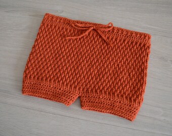 Patrón de shorts de crochet para bebé – Sasha Design (Patrón PDF)
