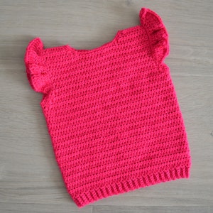 New ANDMARY Crochet Frill Knit Tops