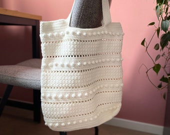 Verona Bag Crochet Pattern, Crochet tote bag, Shoulder bag pattern, Crochet pattern bag , Beach bag