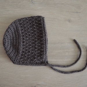 Haakpatroon Bonnet- Baby motorkap - Haakpatroon Sasha motorkap - Haak babymutsje - Haak motorkap - Haak babymuts patroon