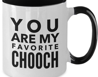 Funny Chooch Mug: Italian Humor Coffee Cup - Sarcastic Gift