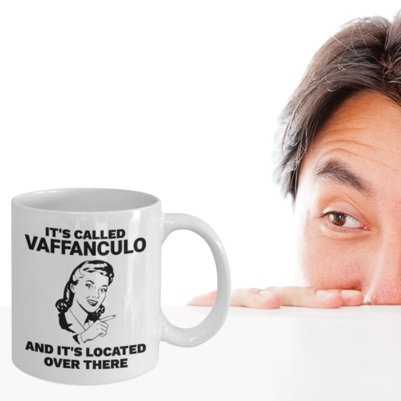 Italian Vaffanculo Mug – Funny Italian Cup for Her Bild 8