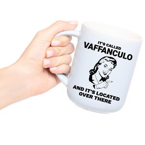 Italian Vaffanculo Mug – Funny Italian Cup for Her Bild 6