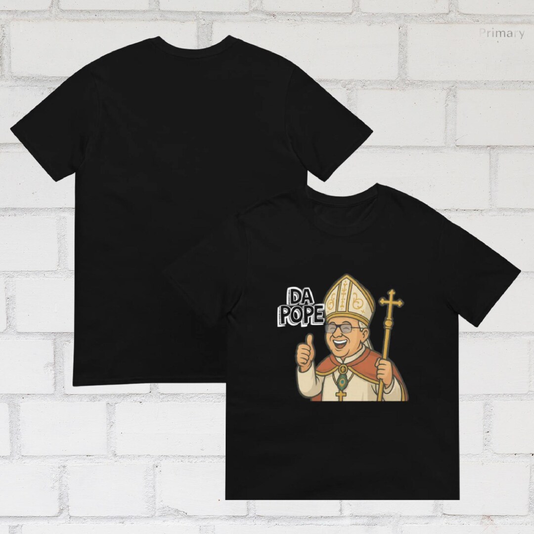 Da Pope T-shirt, Catholic Chicagoan Gift, Pope Leo XIV Shirt, Pope ...