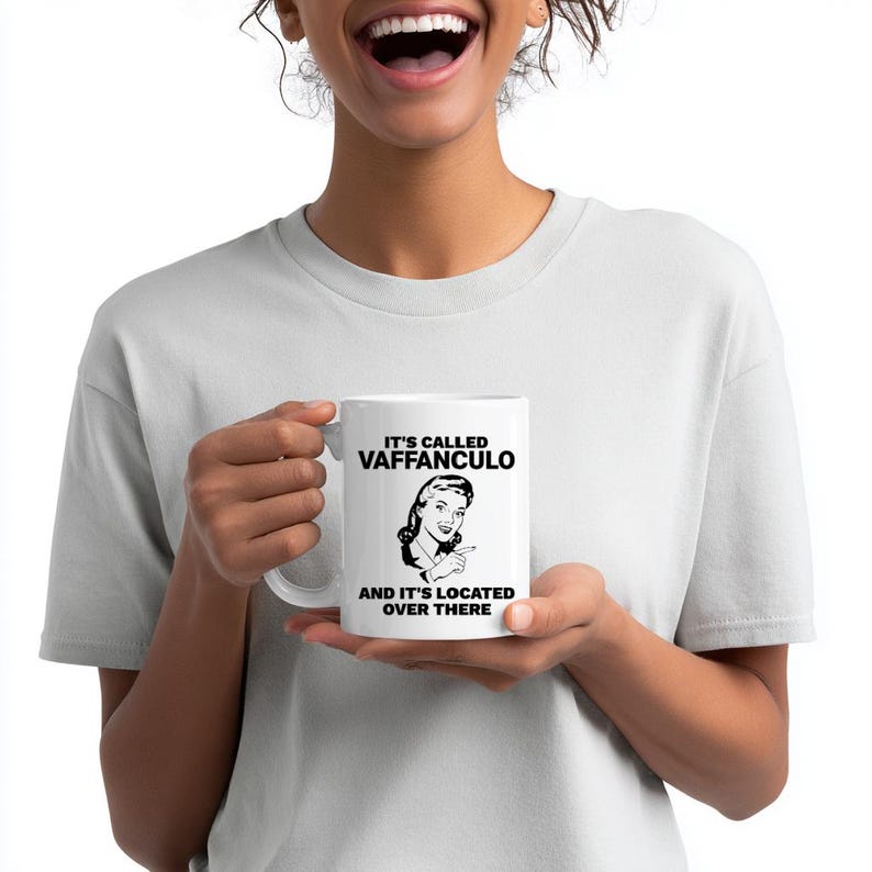 Italian Vaffanculo Mug – Funny Italian Cup for Her Bild 3