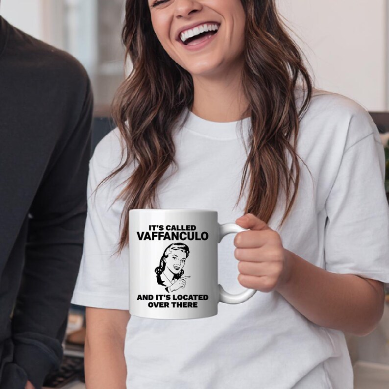 Italian Vaffanculo Mug – Funny Italian Cup for Her Bild 5