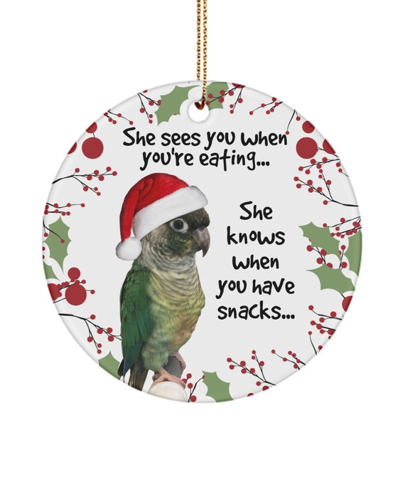 Conure christmas ornament Outlet