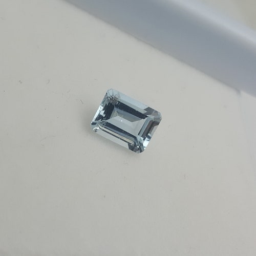 2.10 Carats Fabulous Aquamarine Cut Stone Octagon/Faceted shops Stone/Exellent Quality/9X7X4.5MM/Loose Gemstone For Making Jewelry