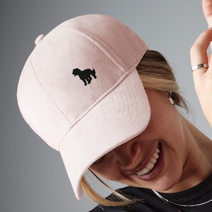 Cockapoo Owner Clothing Gifts, gorra de béisbol de piel sintética de ante de The House Of Dog.