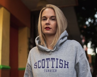 Scottish Terrier Scottie Dog Owner Gifts Printed Hoodie Gift Sweatshirt T-shirt From The House Of Dog.