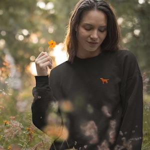 Fox Red Labrador Retriever Owner Gift Clothing Gifts Embroidered Sweatshirt  From The House Of Dog.