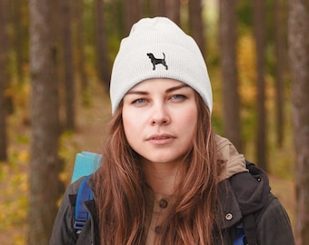 Cadeaux de propriétaire de beagle, bonnet unisexe avec motif brodé de The House Of Dog.