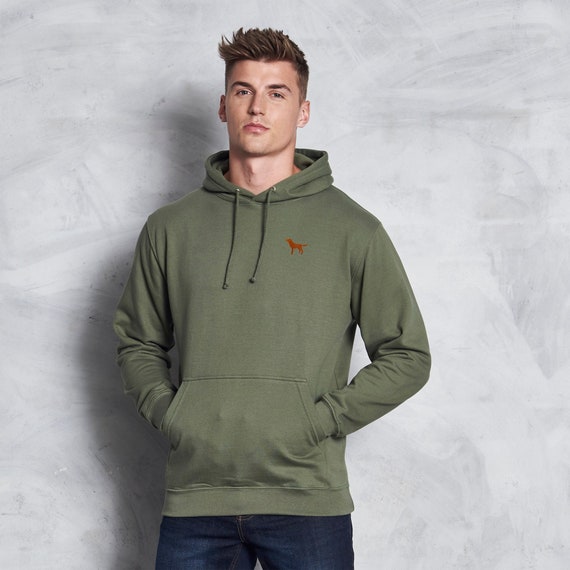 Fox Red Labrador Retriever Owner Gifts Embroidered Hoodie From The House Of Dog.